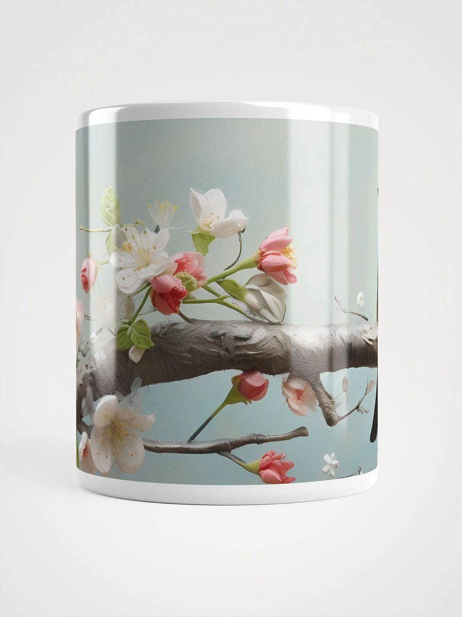 Blossom Bird White Glossy Mug product image (3)