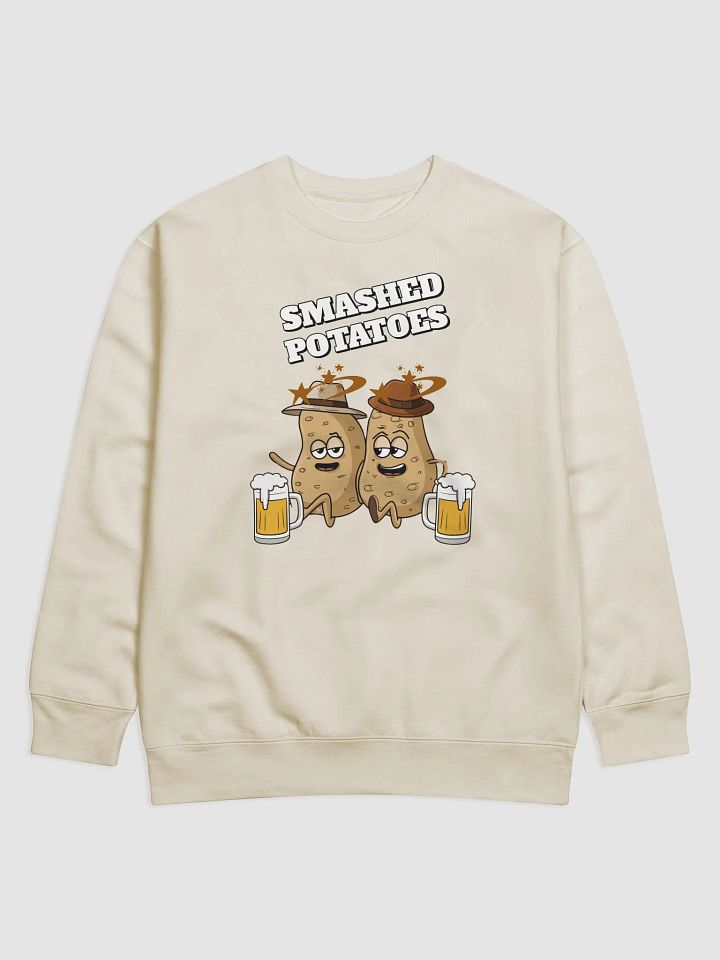 Smashed Potatoes - Funny Humorous Sweatshirt product image (1)
