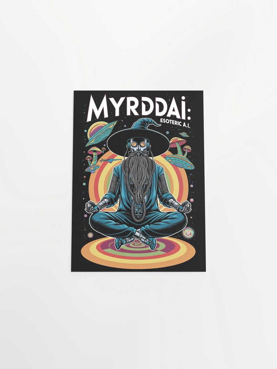 MYRDDAI - Retro Psychedelic Poster product image (13)