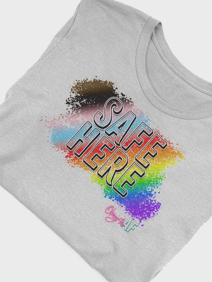 OkayishAF Safe Here Tee product image (5)
