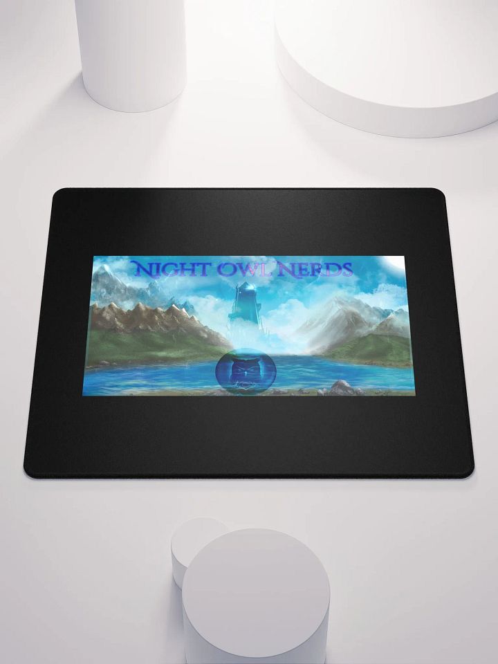 Glacius Lake Tower Deskmat product image (1)