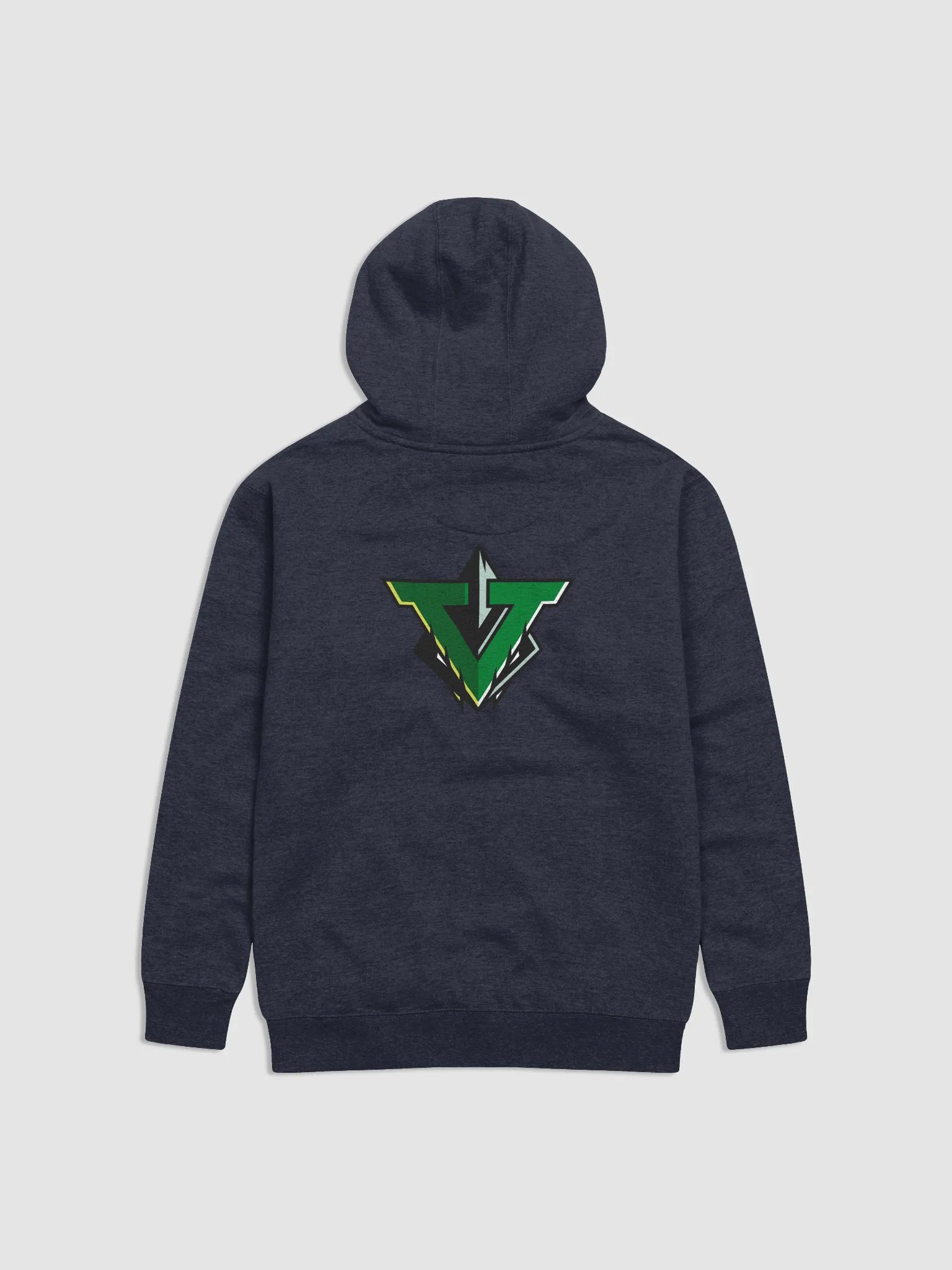 Meta Hoodie, V logo Green product image (16)