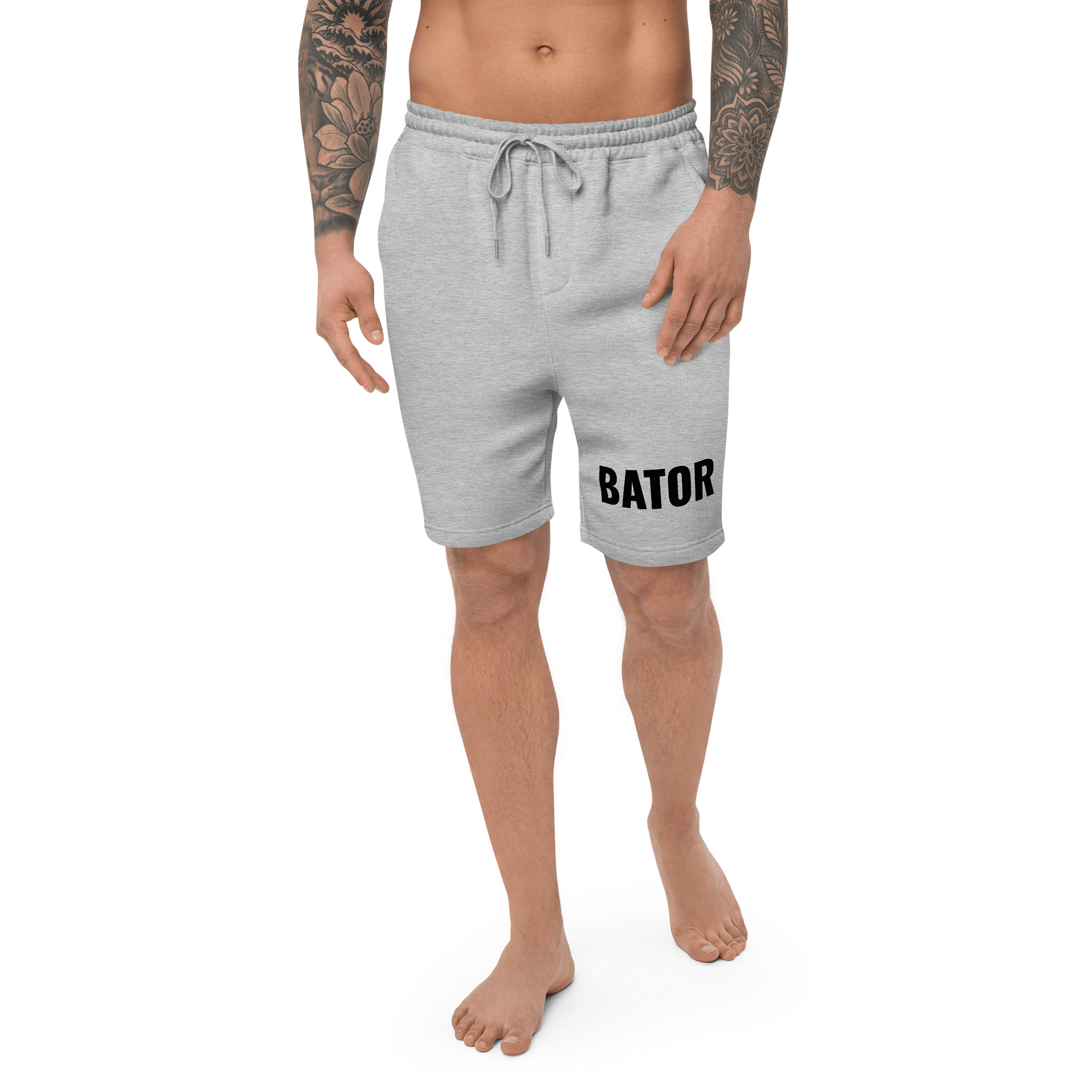 Bator Gym Shorts (Black Logo) product image (1)