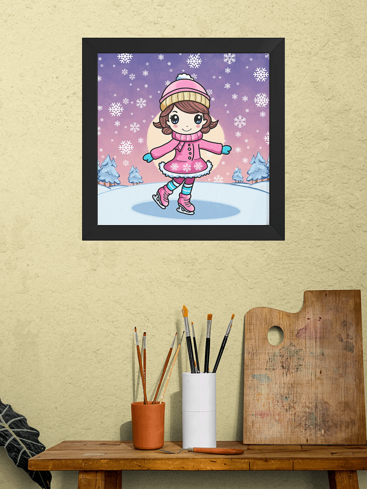 Ice Princess Framed Art Print product image (1)