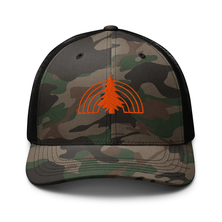 Pride Pine Trucker Hat product image (1)