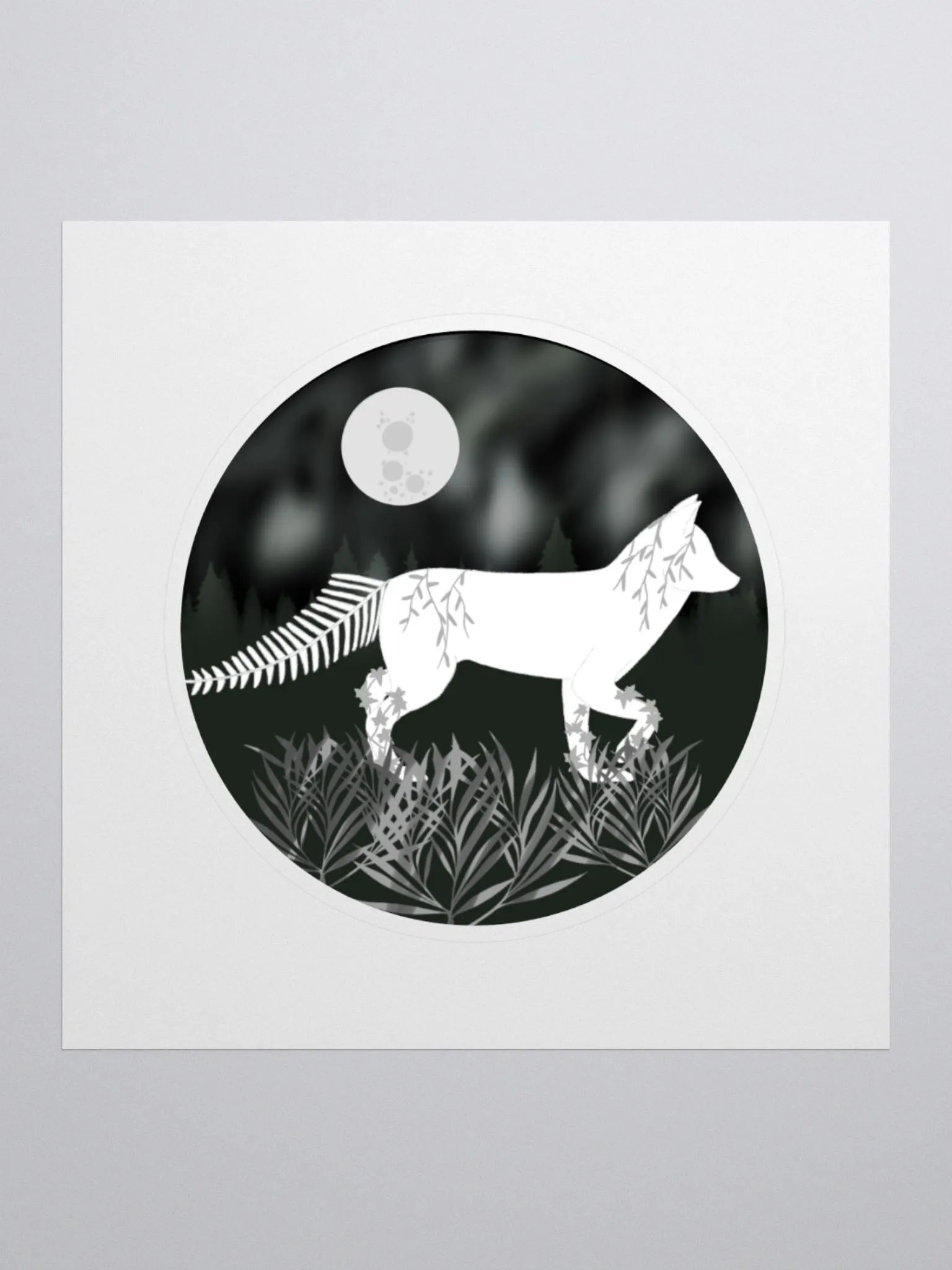 Fox Logo Sticker product image (1)