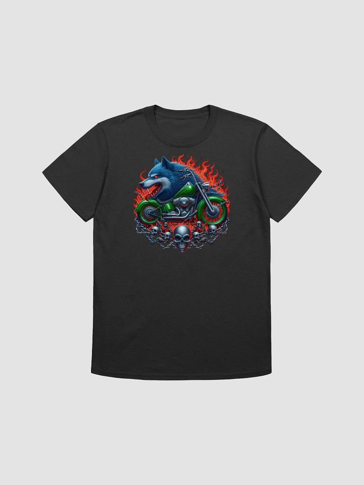Wolf Rider Fantasy T-Shirt #18 product image (1)
