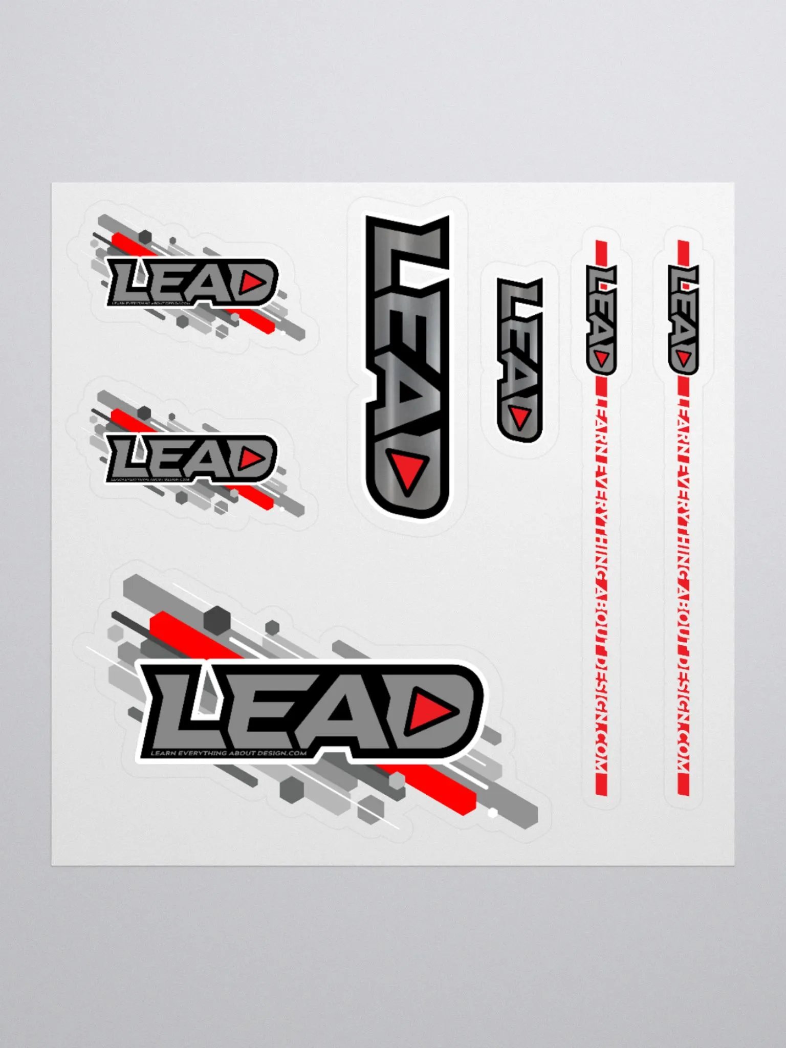 LEAD Sticker Sheet product image (1)