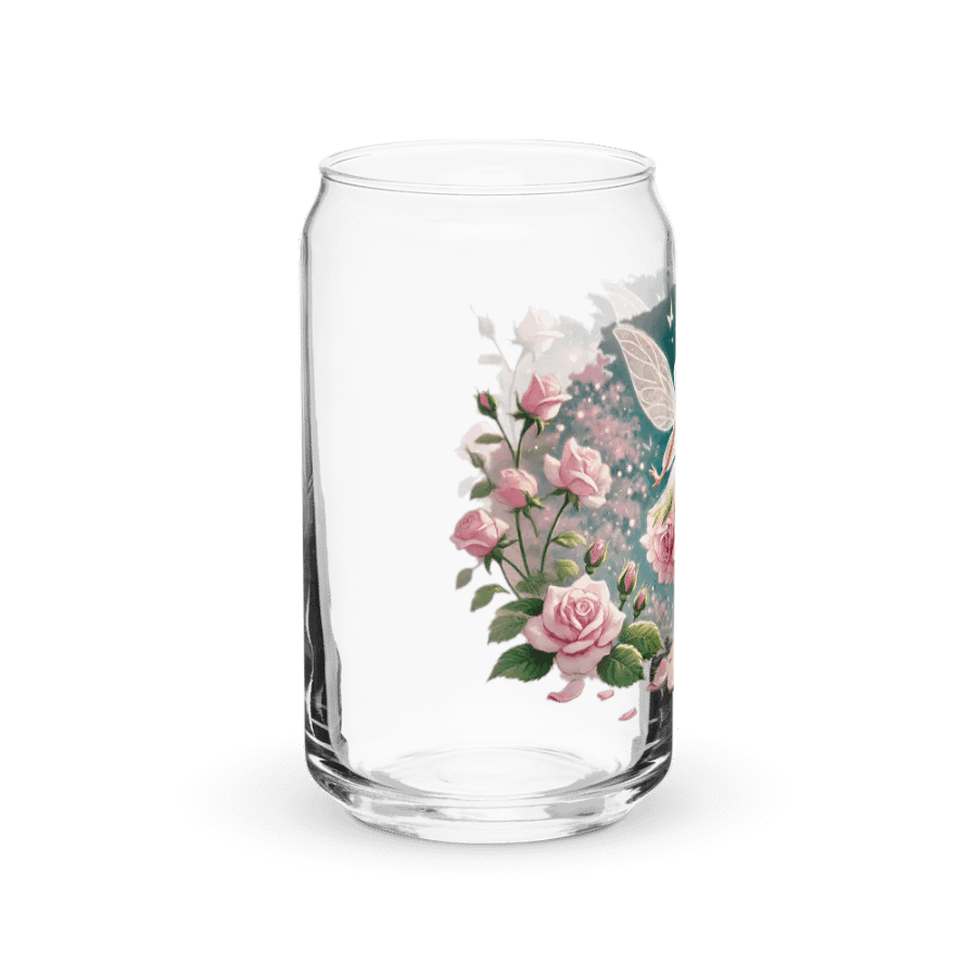 Pink Rose Fairy Can-Shaped Glass product image (40)