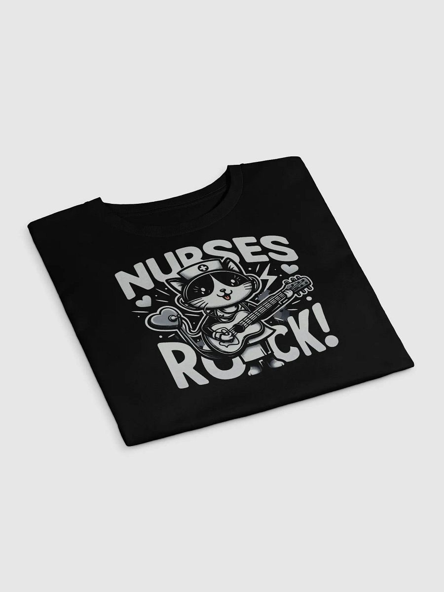 Nurse Rockstar Cat Women's Crop Top product image (7)