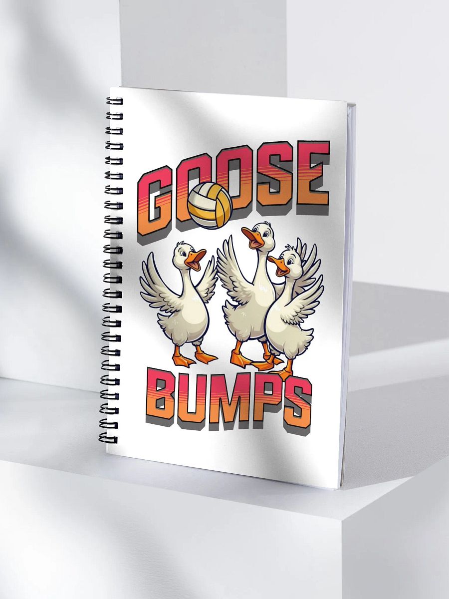 Goose Bumps Volleyball Notebook product image (3)