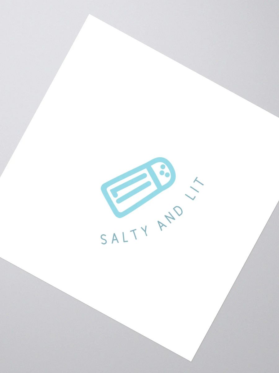 Salty and Lit - Sticker product image (2)