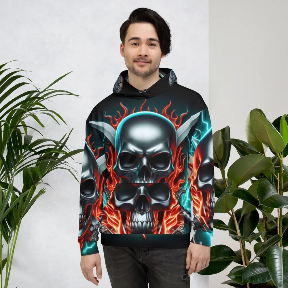Eternal Power - Unisex Skull Hoodie #35 product image (4)