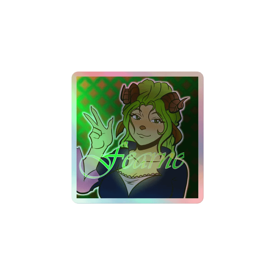 Fearne's Holographic Peace Sticker Set product image (1)