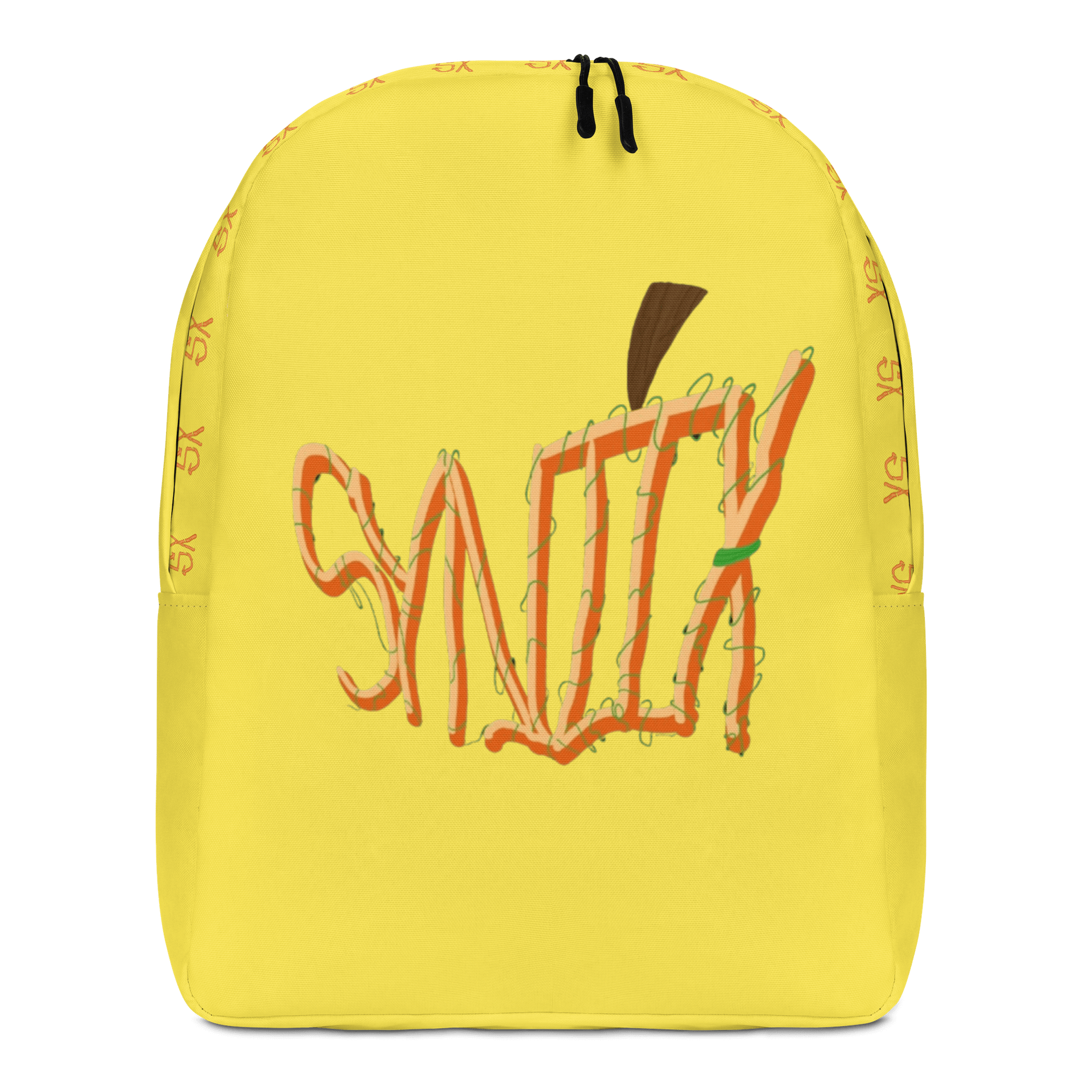 Halloween Pumpkin SynjiX Backpack (Paris Daisy) product image (1)