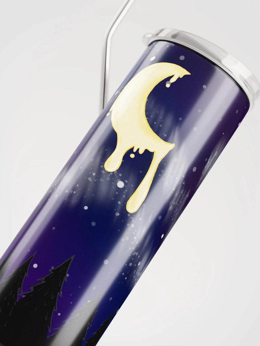 Drippy Moon Stainless Steel Tumbler Cup w/Straw product image (5)