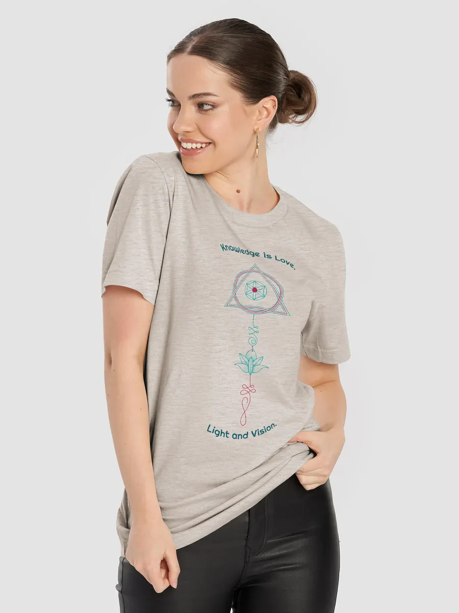 Mystic Knowledge Geometry Lotus T-Shirt product image (5)