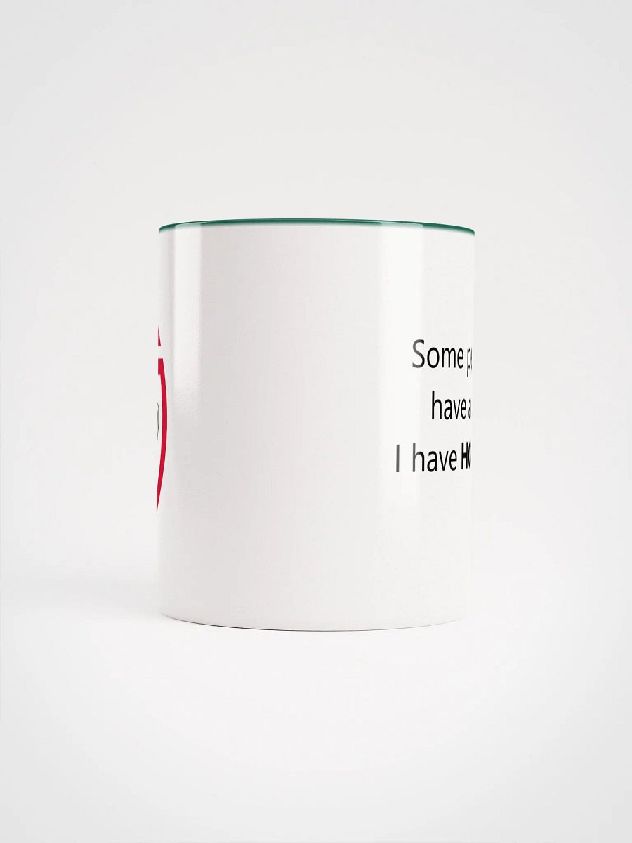 Red logo hockey life mug product image (5)