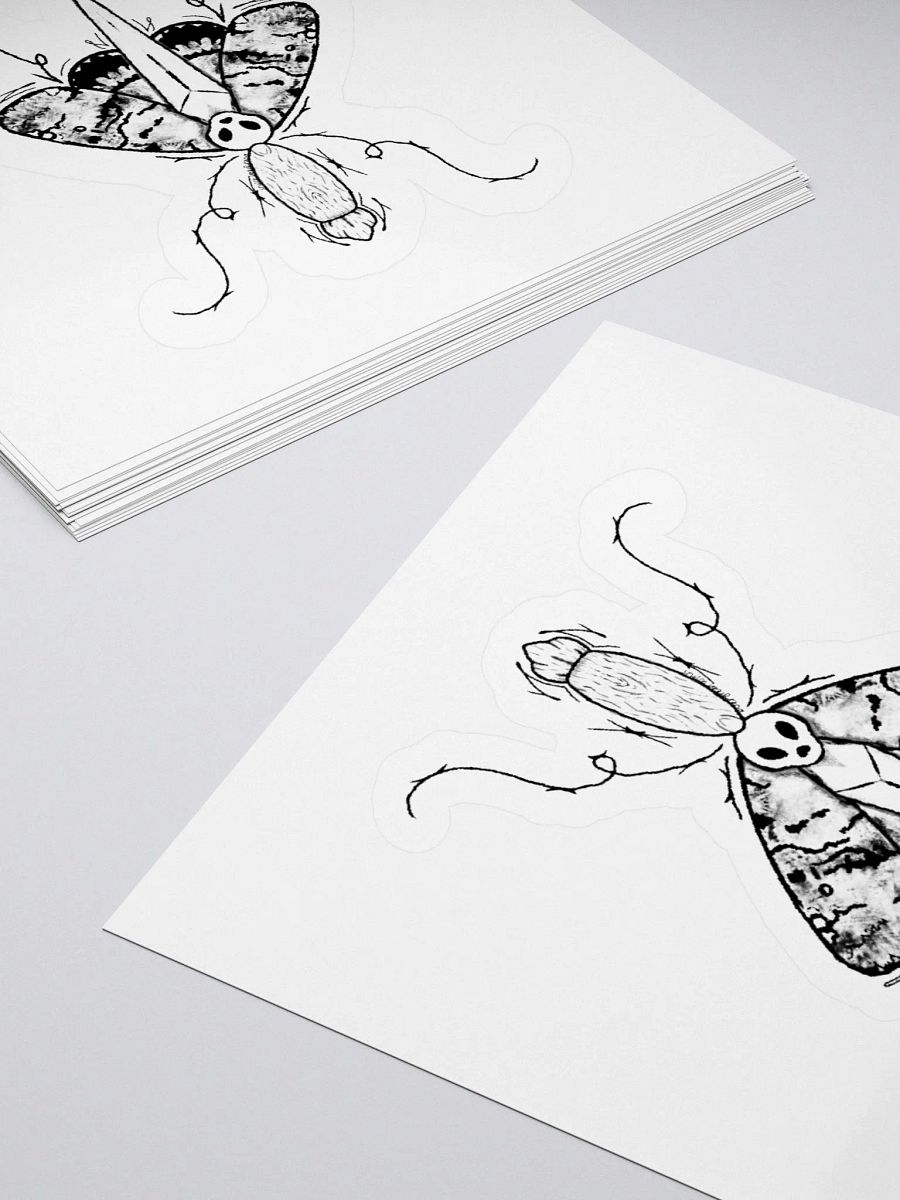 Dagger moth sticker product image (12)