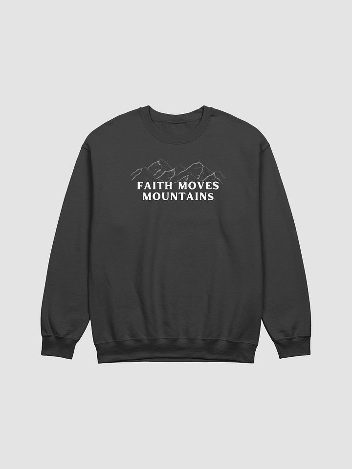 Faith Moves Mountains Sweatshirt product image (1)