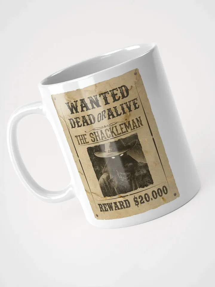The Shackleman Wanted Poster Mug product image (2)