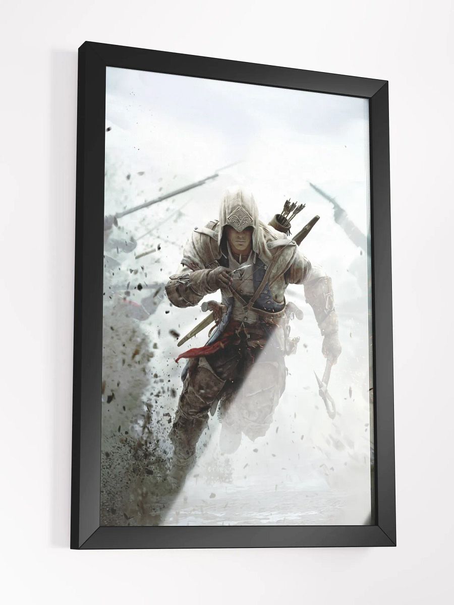 Assassin's Creed - Connor in Motion Framed Print product image (3)