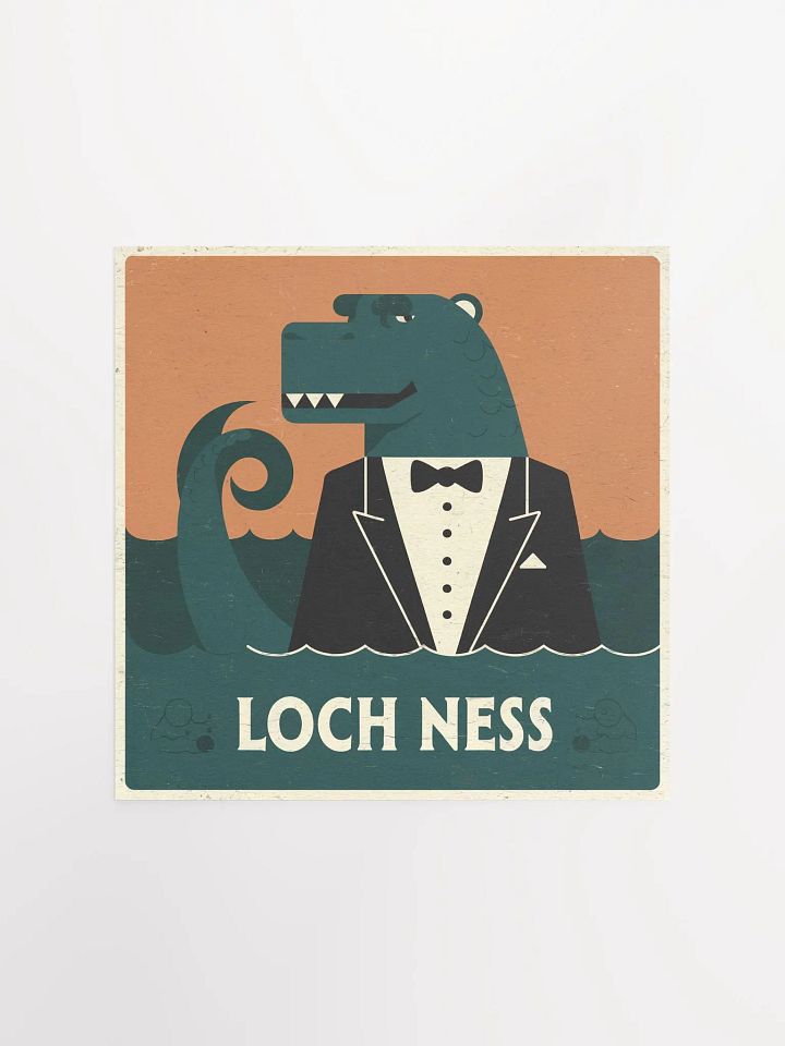 Behold the tuxedo-clad colossus of the Highland depths: a most magnificently sinister creature of retro revelry product image (1)
