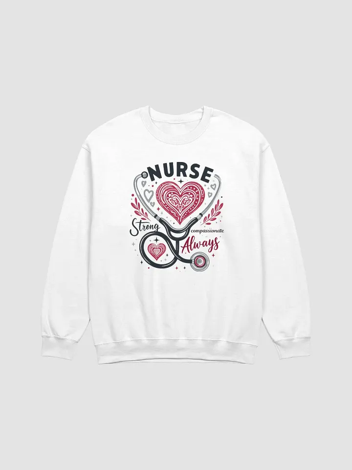 Nurse Love Stethoscope Heart Sweatshirt product image (5)