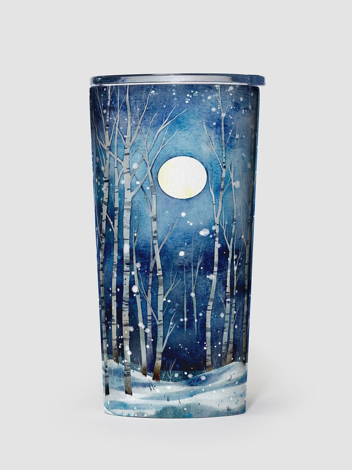 Moonlit Birch Forest Tumbler product image (1)