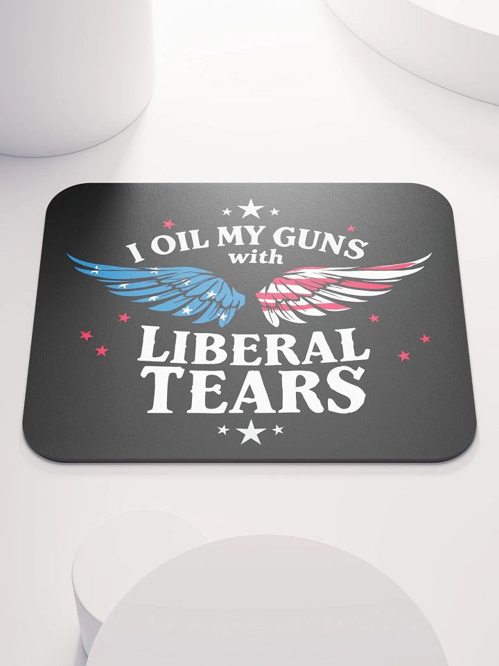Mouse Pad: Liberal Tears Gun Oil product image (1)