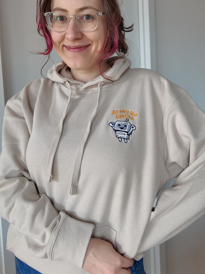Basilisk Robot Embroidered Hoodie product image (2)