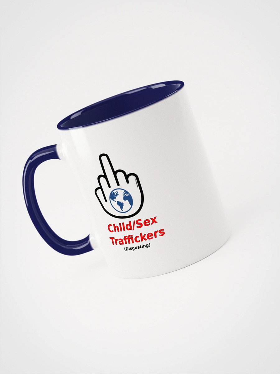 Two-tone Ceramic Mug-MisterFinger-Child-B product image (32)
