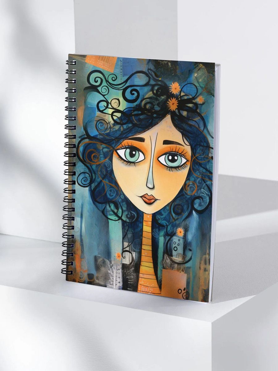 Azure Dreams Spiral Notebook product image (4)