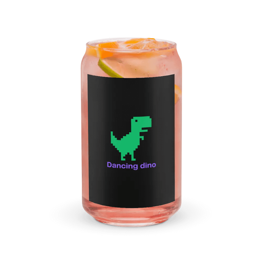 dancing dino glass product image (37)