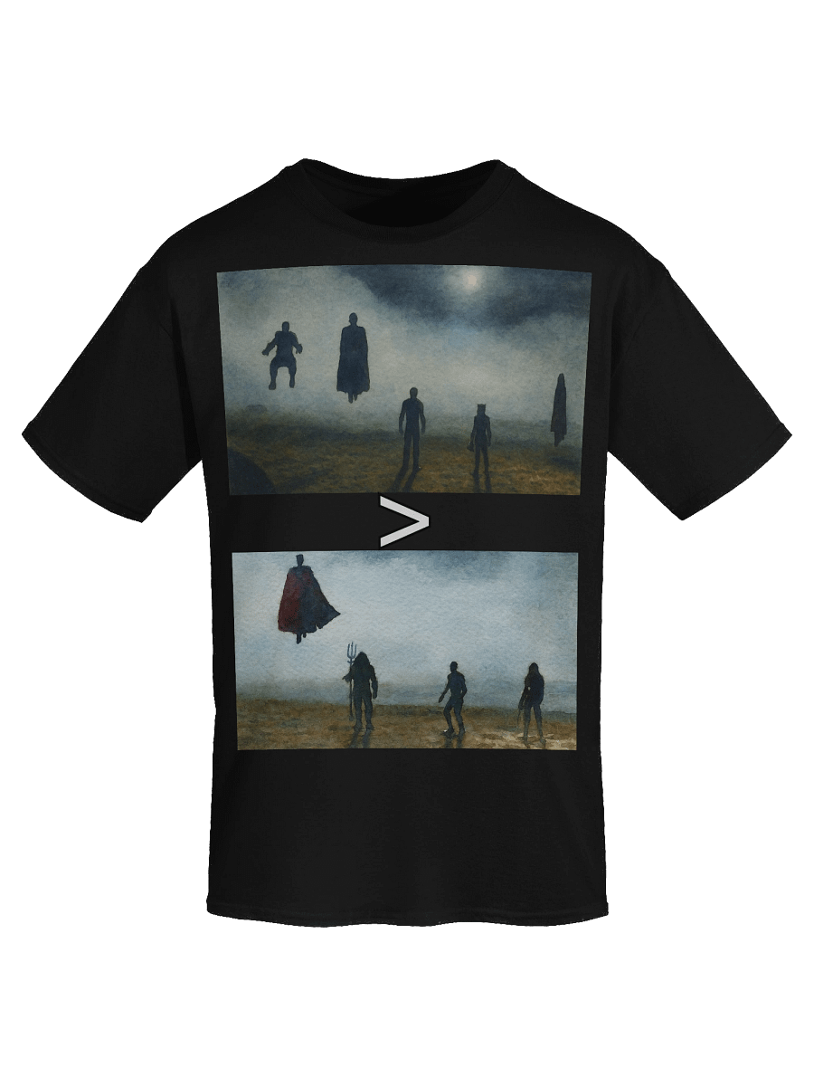 Justice Gang v Justice League Tee product image (7)