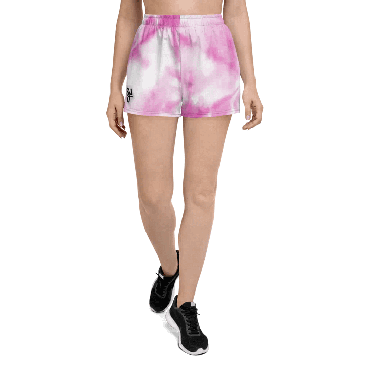 Syn Pink Tie Dye Shorts product image (2)