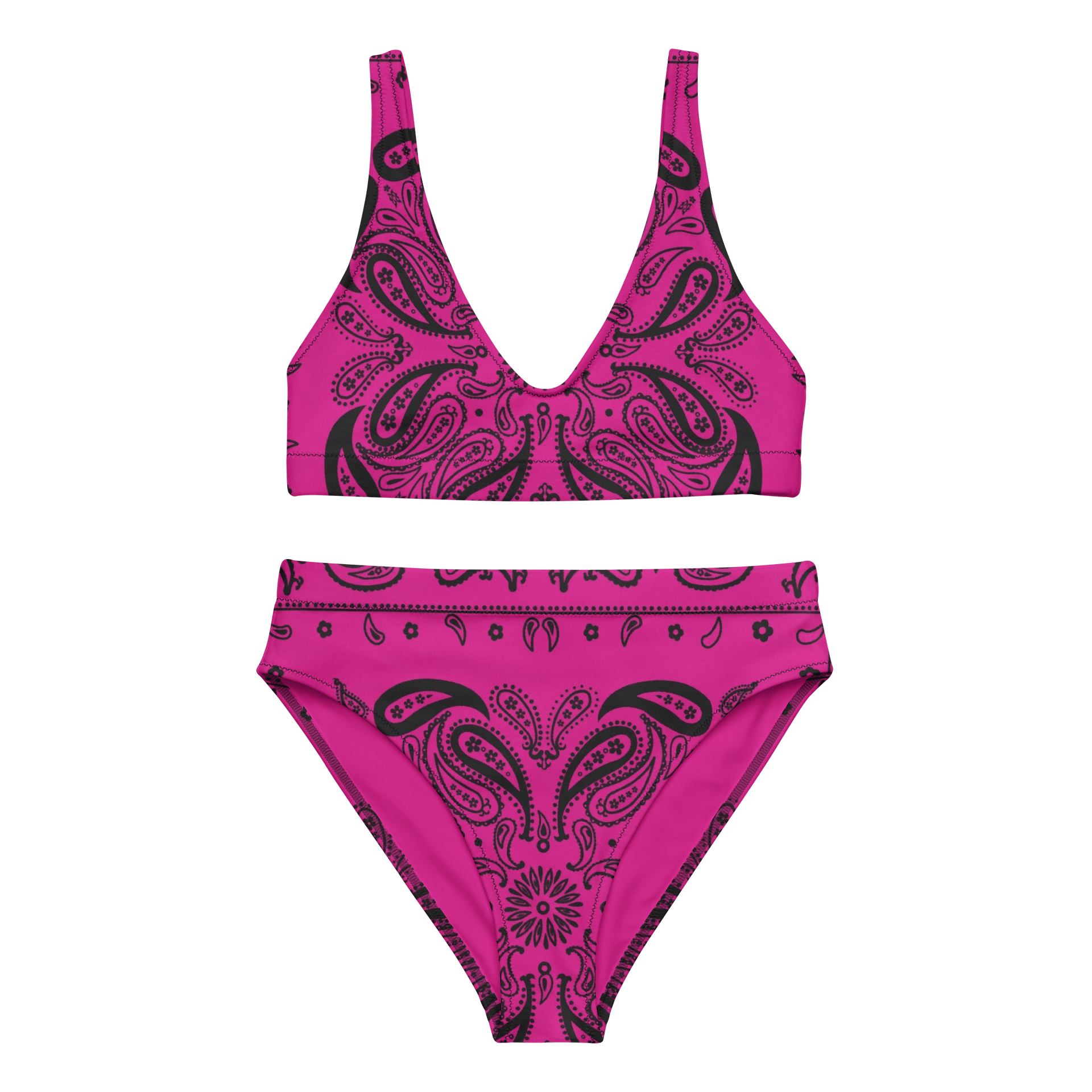 Magenta Paisley Power Bandana product image (2)