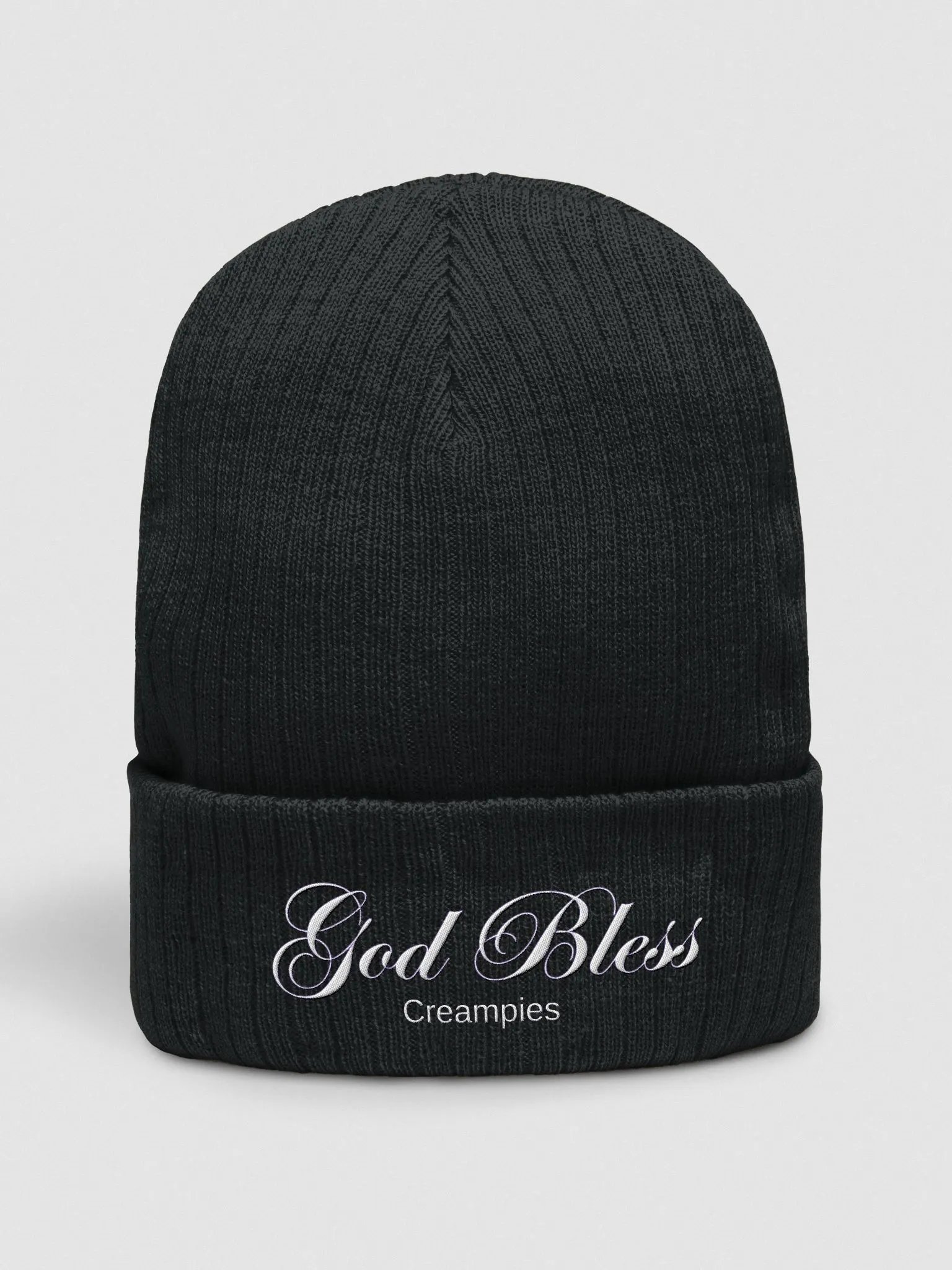 God Bless Creampies Beanie product image (1)