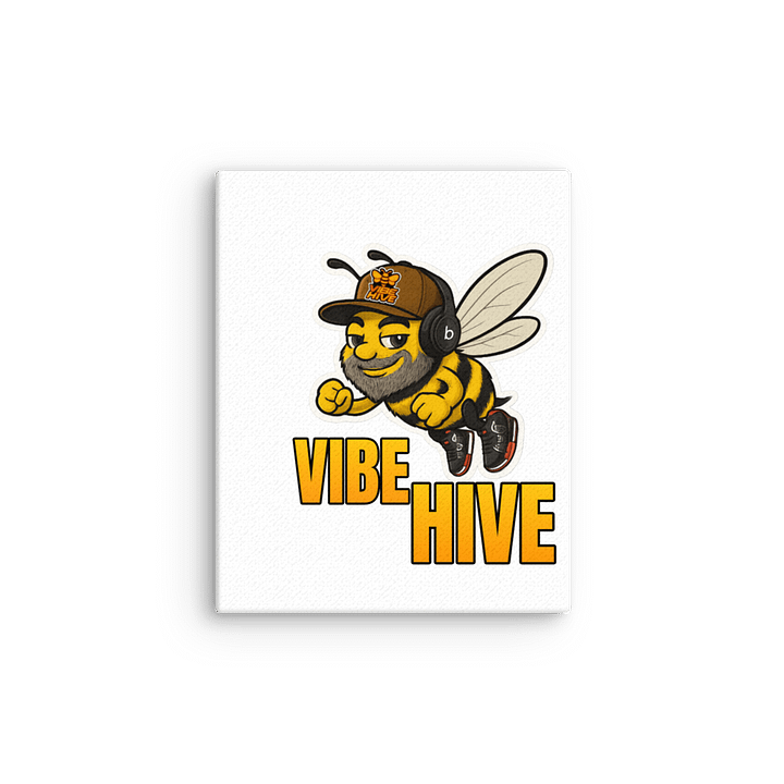 Vibe Hive Bee Canvas Art product image (7)