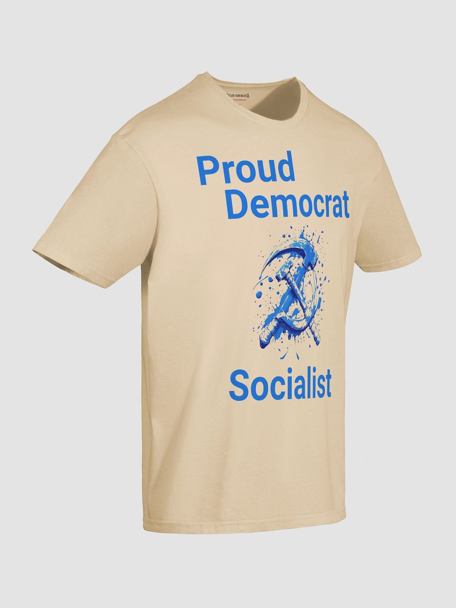 Proud Democrat Socialist Bold Identity Tee (A) product image (66)