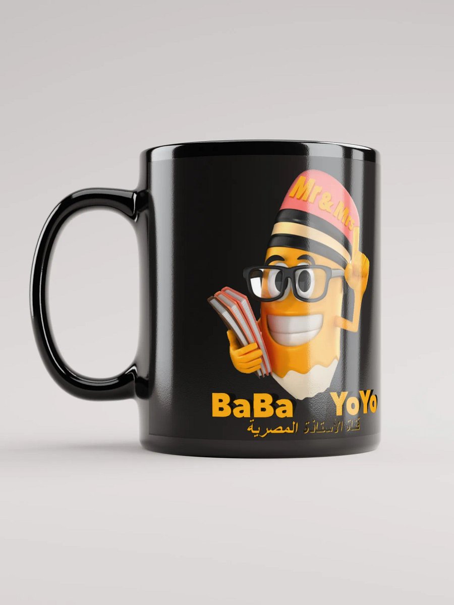 مج سيراميك اسود لامع product image (6)