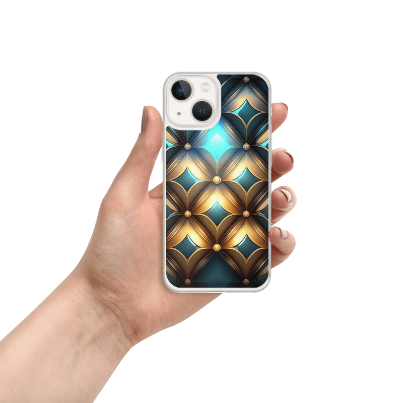 Gilded Geometry iPhone® Case product image (1)