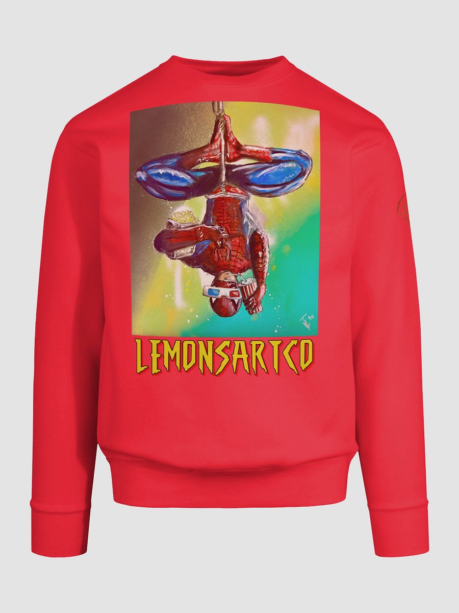 Spider Man Movie Night Pop Art Premium Sweatshirt product image (9)