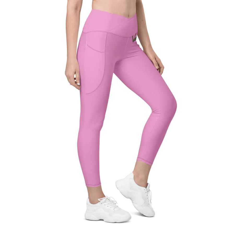 Sun-Kissed Crossover Leggings with Pockets product image (5)