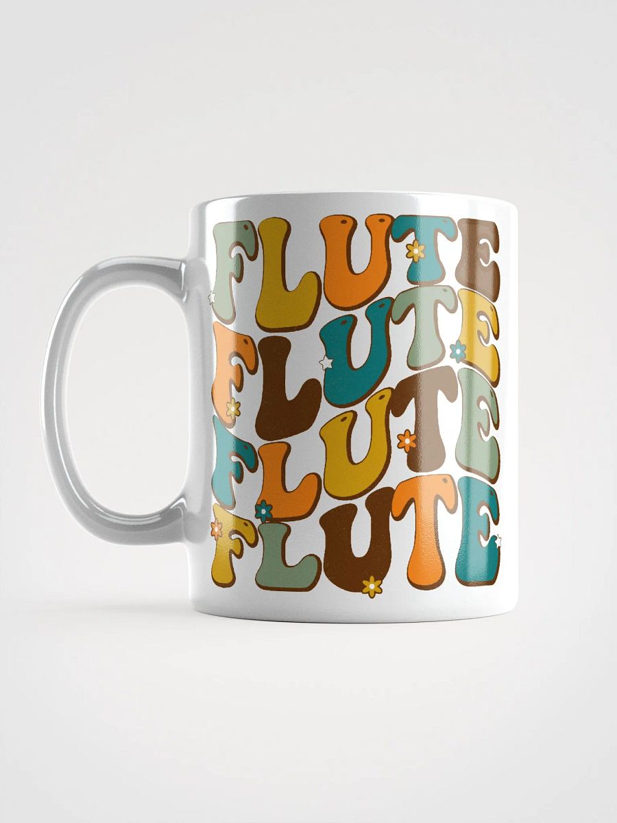 Groovy Wavy Flute Mug in Retro Colors 11 oz (white background) product image (6)