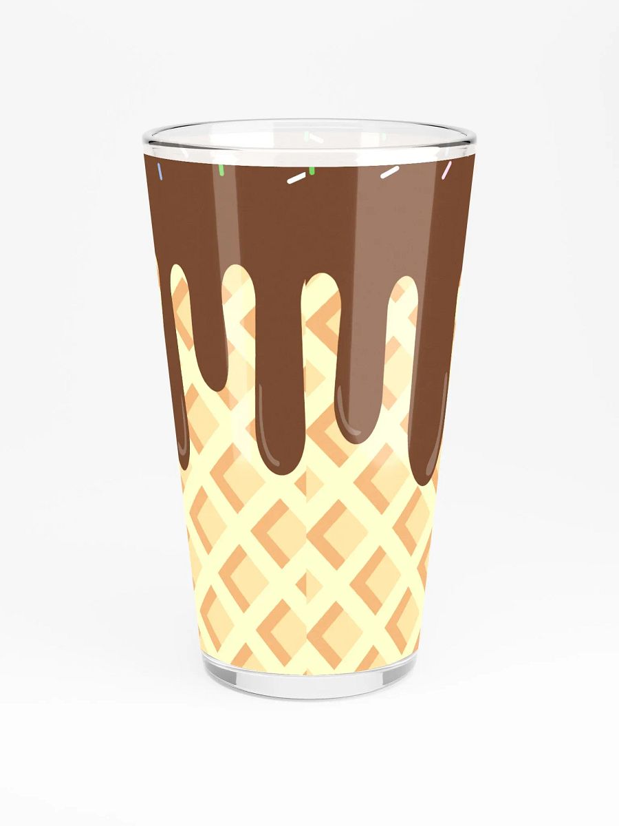 Chocolate Drip Waffle Shaker Pint Glass product image (3)