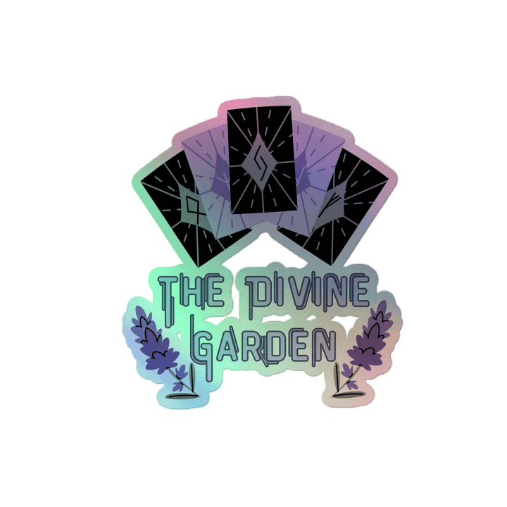 Lavender Tarot Holo Sticker product image (2)