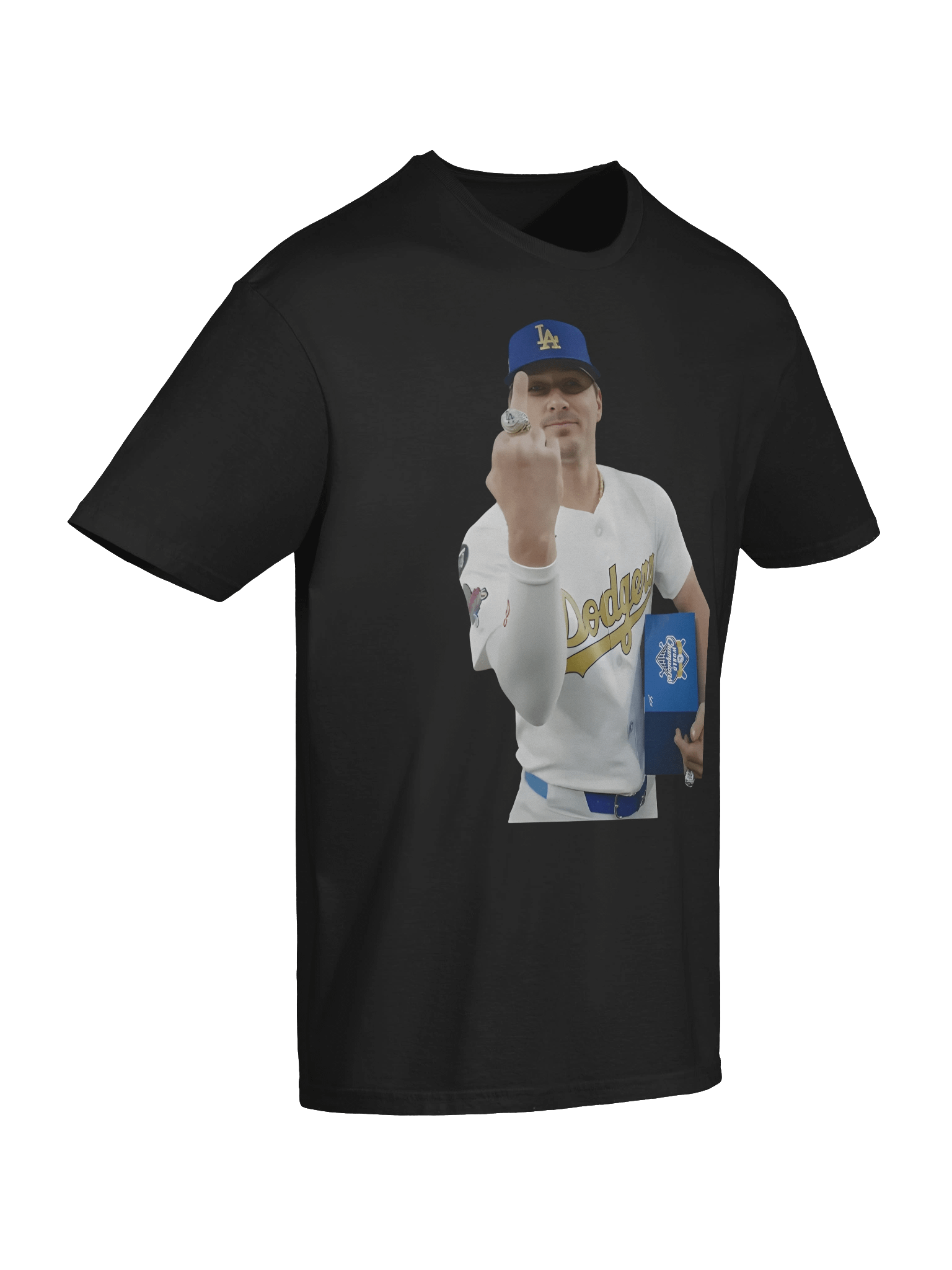Kiké Hernández Middle Finger T-Shirt product image (7)