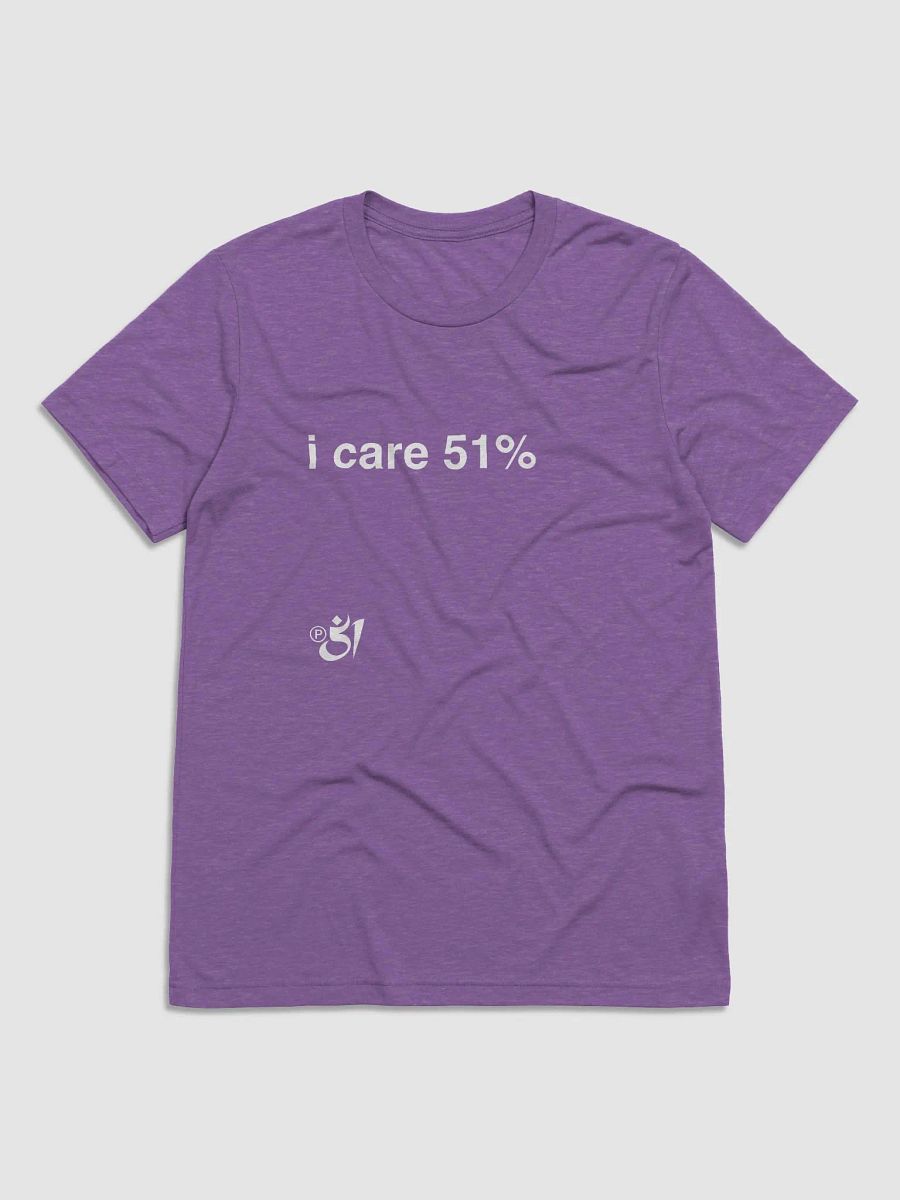 i care 51% tee product image (1)