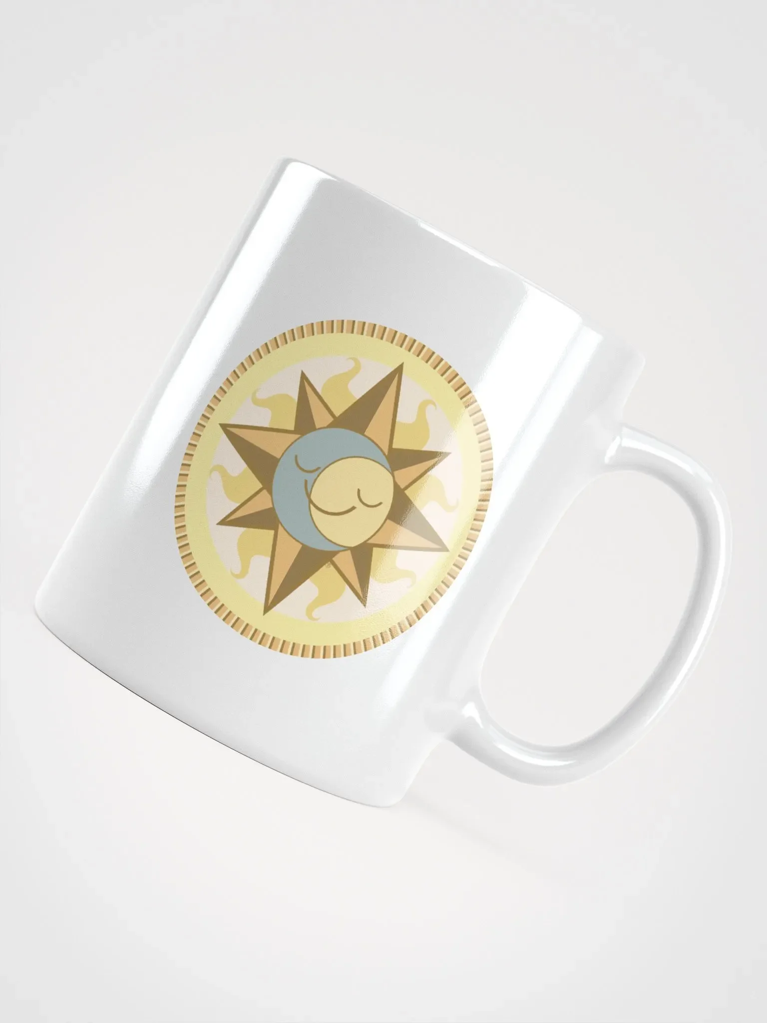 Coin of Temptation [Light] - White Mug product image (4)